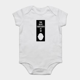 Thoughts in my head Baby Bodysuit